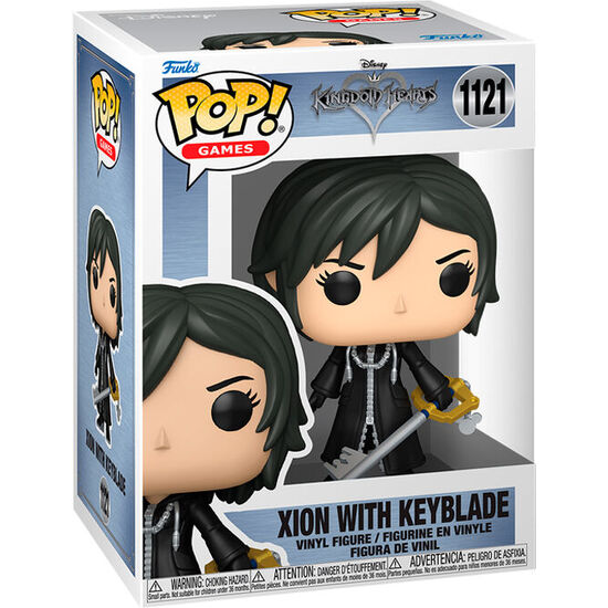 FIGURA POP KINGDOM HEARTS XION WITH KEYBLADE image 0