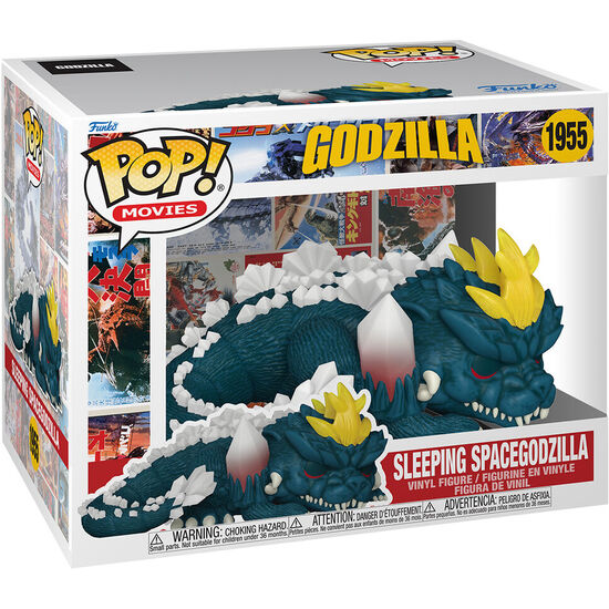 FIGURA POP SUPER GODZILLA SLEEPING SLEEPING SPACEGODZILLA image 1