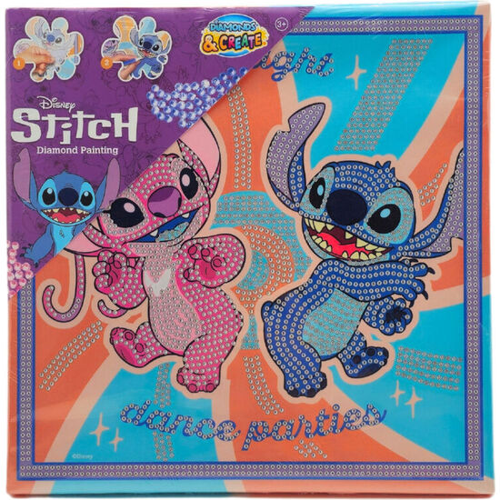 PINTA CON DIAMANTES STITCH DISNEY image 1
