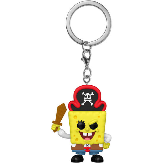 LLAVERO POCKET POP BOB ESPONJA UNA NUEVA AVENTURA PIRATA SPONGEBOB SQUAREPANTS image 0