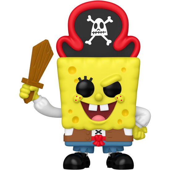 FIGURA POP BOB ESPONJA UNA NUEVA AVENTURA PIRATA SPONGEBOB SQUAREPANTS image 0