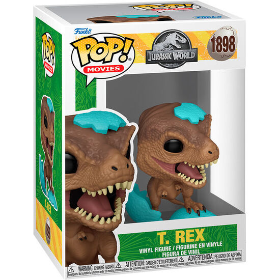 FIGURA POP JURASSIC WORLD T.REX image 0