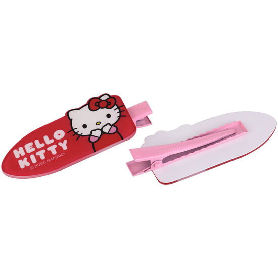 BLISTER 2 PINZAS PELO HELLO KITTY image 2