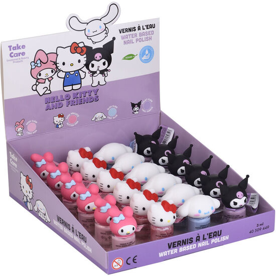 ESMALTE DE UÃ±AS AL AGUA HELLO KITTY AND FRIENDS SURTIDO image 0