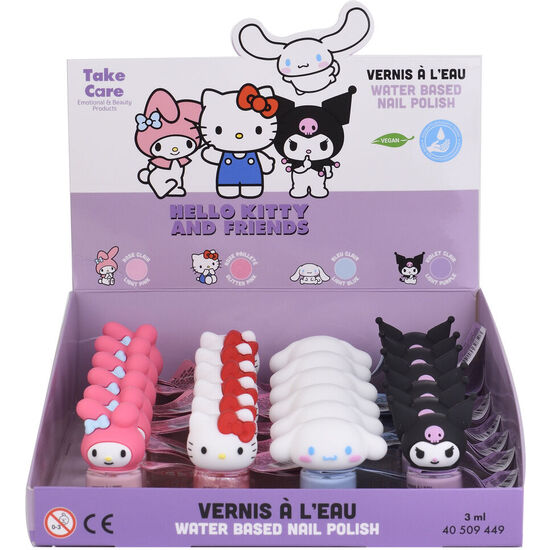 ESMALTE DE UÃ±AS AL AGUA HELLO KITTY AND FRIENDS SURTIDO image 1