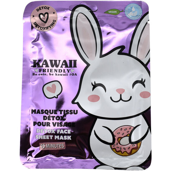 MASCARILLA FACIAL CONEJO KAWAII image 0