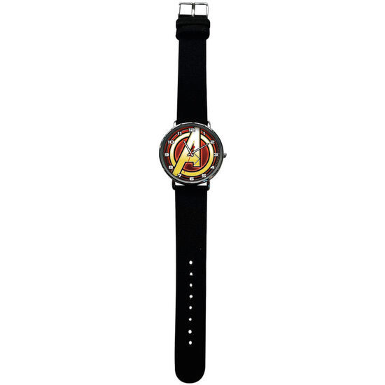 RELOJ ANALOGICO LOGO VENGADORES AVENGERS MARVEL image 0