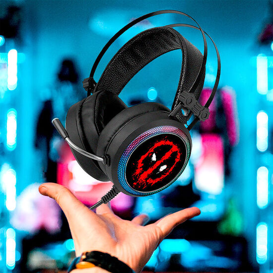 AURICULARES GAMING DEADPOOL MARVEL image 1