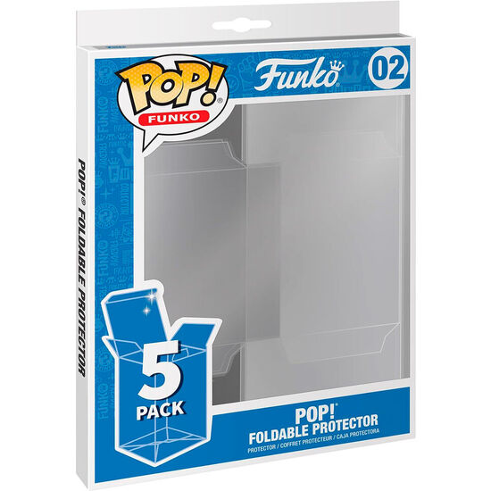 BLISTER 5 CAJAS PROTECTORAS FUNKO image 0