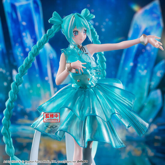 FIGURA EMERALDGEM CLEARLUXE HATSUNE MIKU 28CM image 3