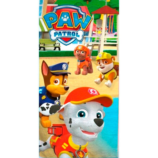 TOALLA PATRULLA CANINA PAW PATROL MICROFIBRA image 0