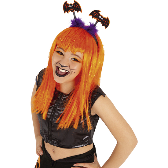 DIADEMA MUELLE MURCIÉLAGOS CON OJOS MÓVILES image 0