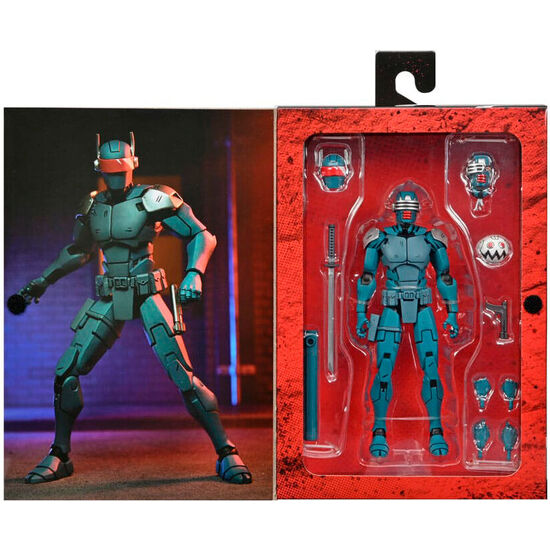 FIGURA ULTIMATE SYNJA PATROL BOT THE LAST RONIN TEENAGE MUTANT LAS TORTUGAS NINJA 18CM image 1