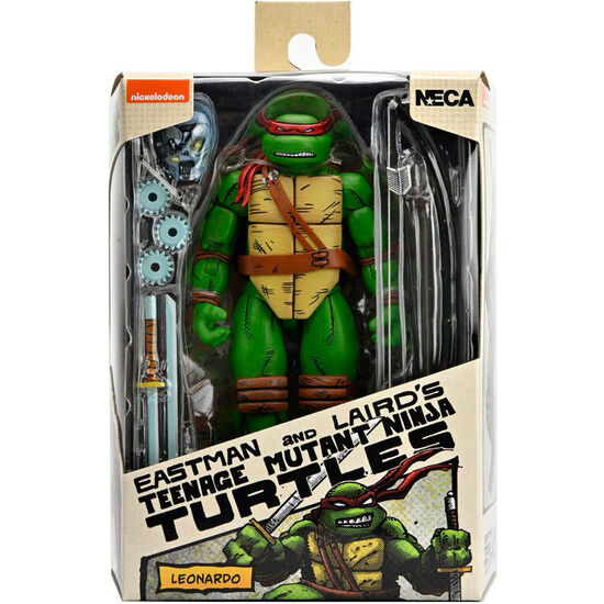 FIGURA LEONARDO MUTANT NINJA TORTUGAS NINJA 18CM image 0