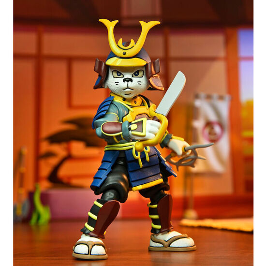 FIGURA ULTIMATE SAMURAI ADVENTURE USAGI YOJIMBO TEENAGE MUTANT LAS TORTUGAS NINJA 18CM image 1
