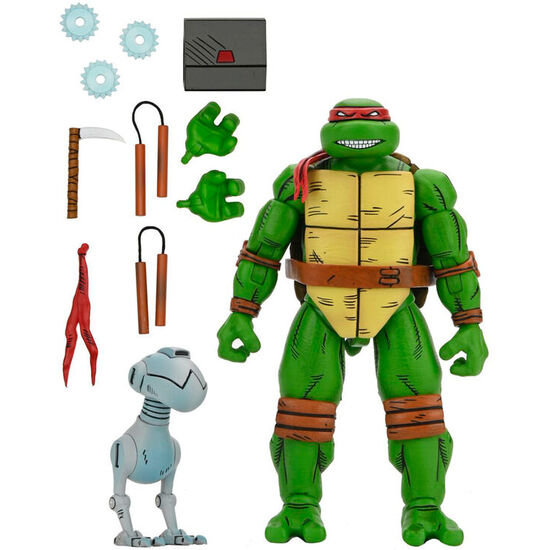 FIGURA MICHELANGELO MUTANT NINJA TORTUGAS NINJA 18CM image 1