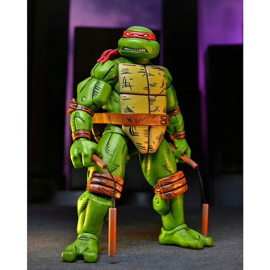 FIGURA MICHELANGELO MUTANT NINJA TORTUGAS NINJA 18CM image 2