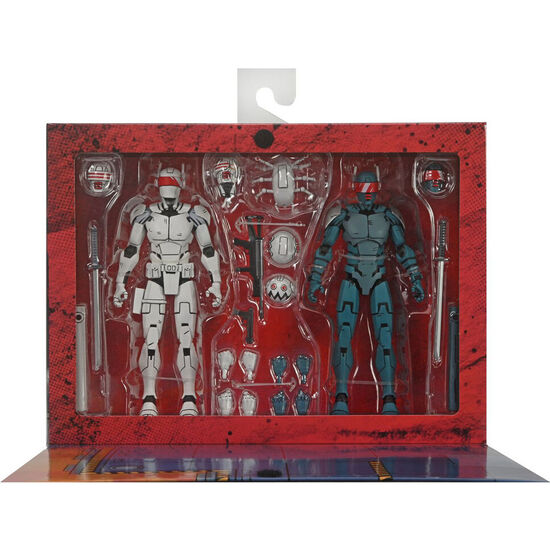 SET 2 FIGURAS SYNJA PATROL TROOP REINFORCEMENTS TEENAGE MUTANT THE LAST RONIN TORTUGAS NINJA 18CM image 0