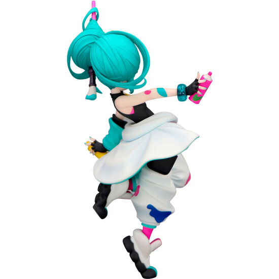 FIGURA HATSUNE MIKU PAINT GIRL TRIO-TRY-IT HATSUNE MIKU 19CM image 1