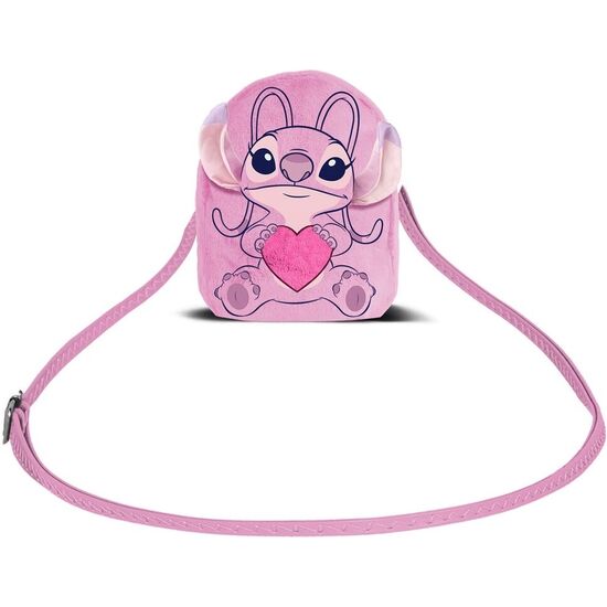 BOLSO PELUCHE CORAZON ANGEL STITCH DISNEY image 0