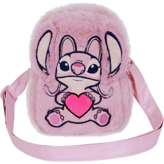 BOLSO PELUCHE CORAZON ANGEL STITCH DISNEY image 1