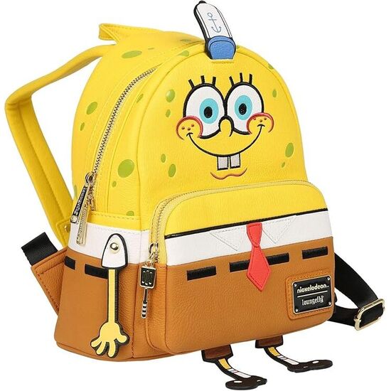 MOCHILA BOB ESPONJA 20TH ANNIVERSARY SPONGEBOB LOUNGEFLY 26CM image 0