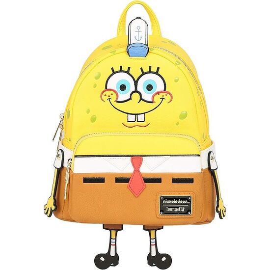 MOCHILA BOB ESPONJA 20TH ANNIVERSARY SPONGEBOB LOUNGEFLY 26CM image 1