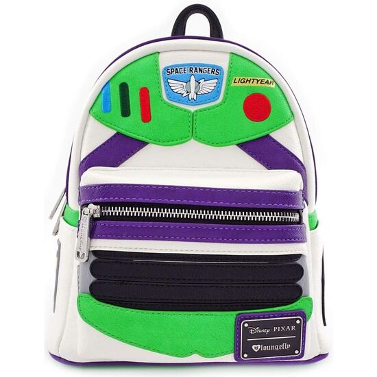 MOCHILA BUZZ LIGHTYEAR TOY STORY DISNEY PIXAR LOUNGEFLY 26CM image 0
