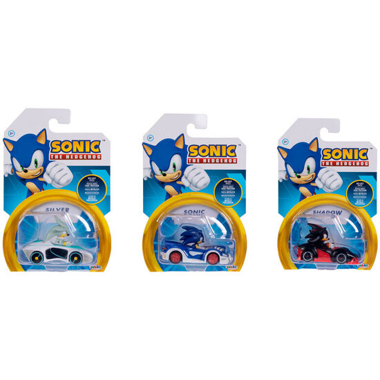 FIGURA VEHICULO WAVE 7 SONIC THE HEDGEHOG SURTIDO image 0
