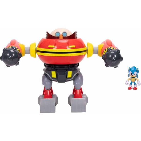 PLAYSET ROBOT MARTILLO DR EGGMAN DELUXE SONIC THE HEDGEHOG image 1