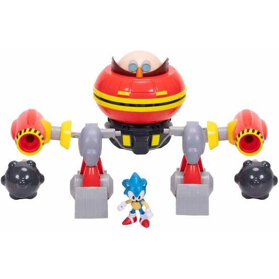 PLAYSET ROBOT MARTILLO DR EGGMAN DELUXE SONIC THE HEDGEHOG image 2
