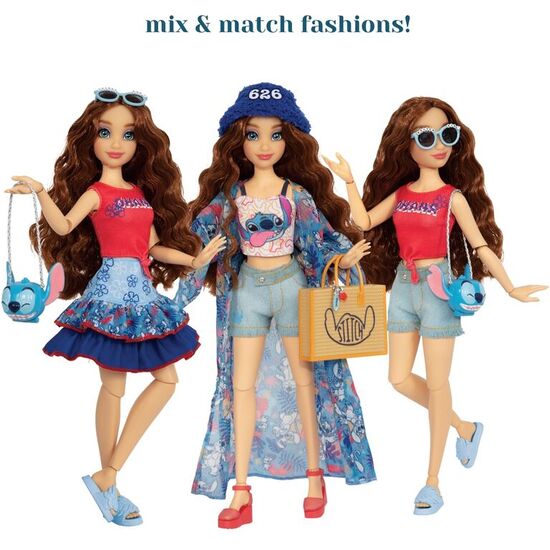 MUÃ±ECA FASHION DOLL STITCH DISNEY ILY 4EVER 28CM image 2
