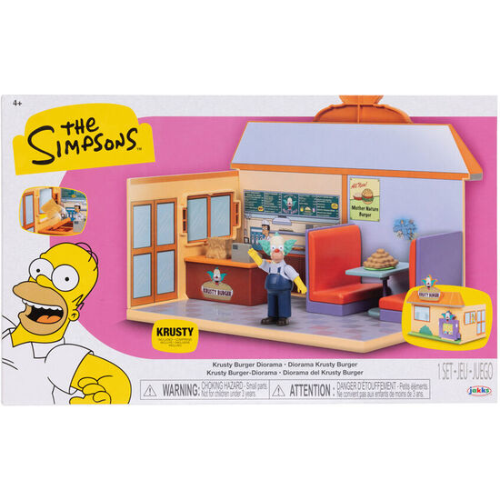 PLAYSET BURGER KRUSTY LOS SIMPSONS image 1