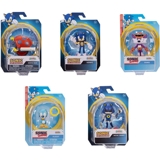 FIGURA WAVE 18 SONIC THE HEDGEHOG 6CM SURTIDO image 0