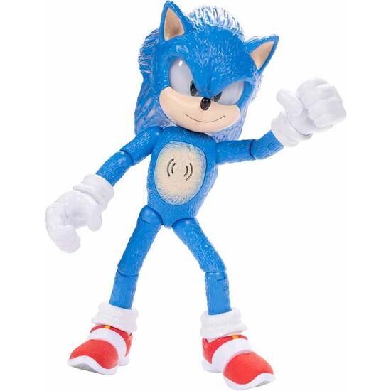 FIGURA SONIC INTERACTIVA LA PELÃ­CULA SONIC 3 35CM image 2