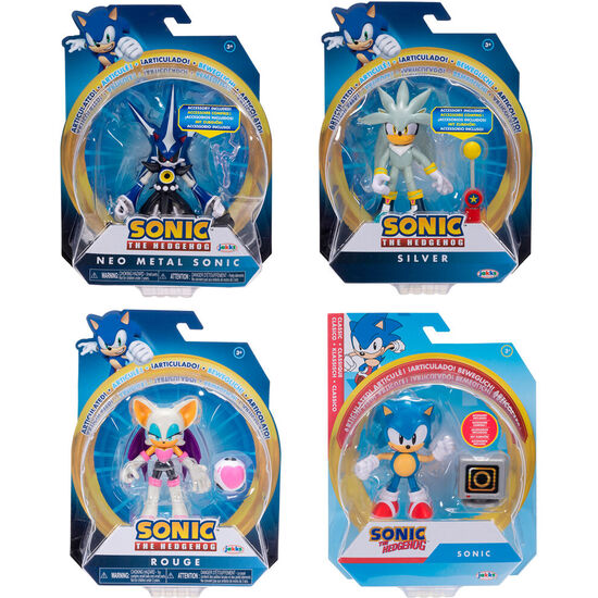 FIGURA WAVE 17 SONIC THE HEDGEHOG 10CM SURTIDO image 0