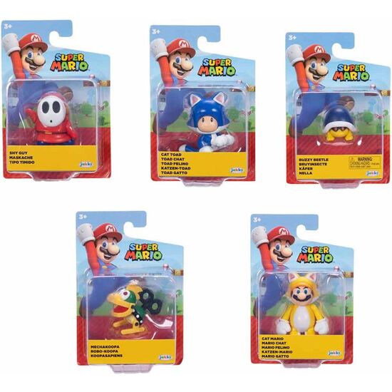 FIGURA WAVE 50 SUPER MARIO BROS 6CM SURTIDO image 0