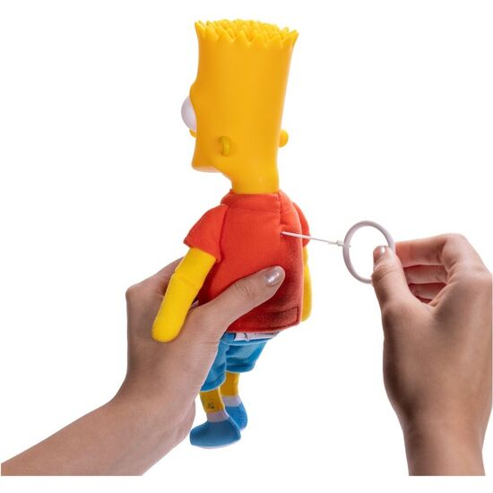 PELUCHE PARLANTE BART SHELF LOS SIMPSONS INGLES 33CM image 1