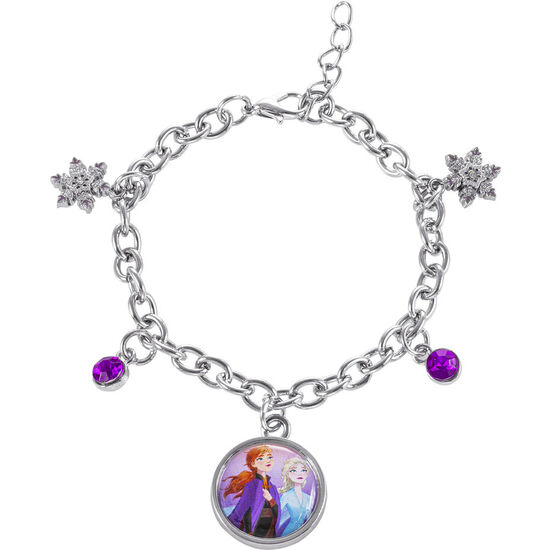 PULSERA CHARM FROZEN DISNEY PLATA image 0
