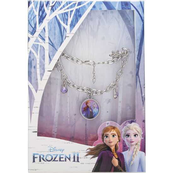 PULSERA CHARM FROZEN DISNEY PLATA image 1