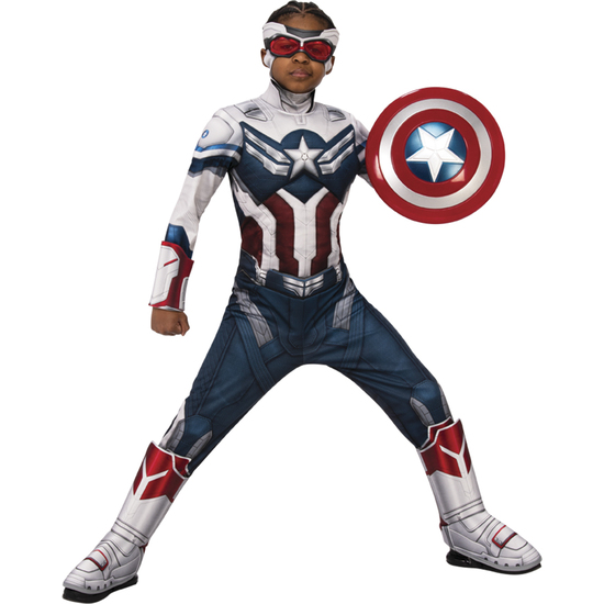DISFRAZ CAPITAN AMERICA FAW DELUXE INF image 0