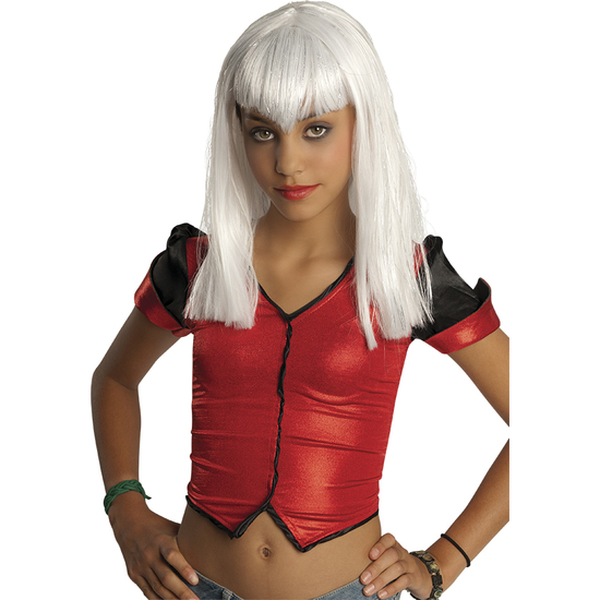 PELUCA VAMPIRESA TRAVIESA BLANCA INF image 0