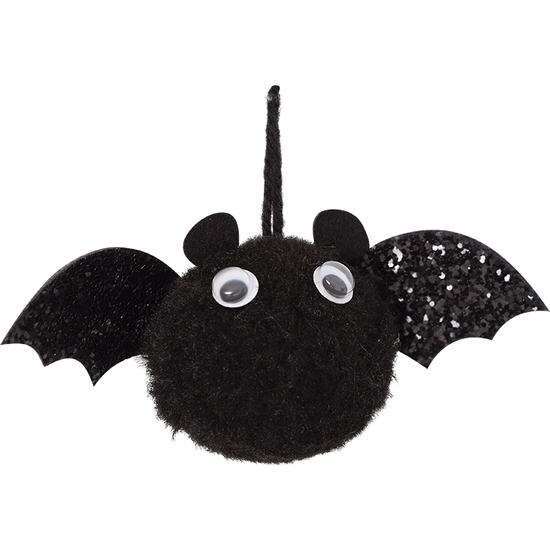 GUIRNALDA MURCIELAGO POM POM C/OJOS MOV. image 5