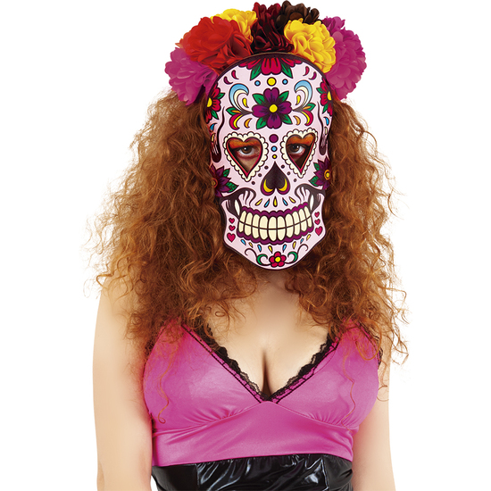 MÁSCARA SUGAR SKULL PIEL (3 SURT) image 2
