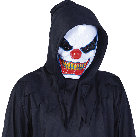 MÁSCARA PAYASO CRAZY CON LUZ image 0