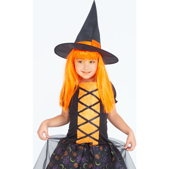 DISFRAZ BRUJA MOONLIGHT ORANGE INF image 1