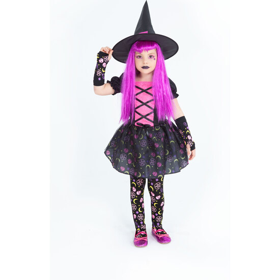 DISFRAZ BRUJA MOONLIGHT PINK INF image 2