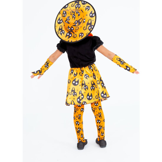 DISFRAZ BRUJA MININOS NARANJA INF image 1