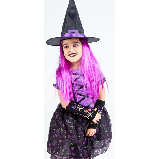 DISFRAZ BRUJA  MOONLIGHT PURPLE INF image 1