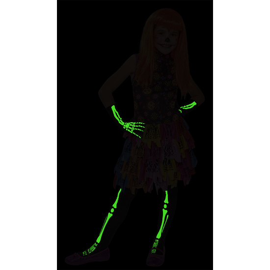 DISFRAZ SKELITA DE LOS MUERTOS INF image 1